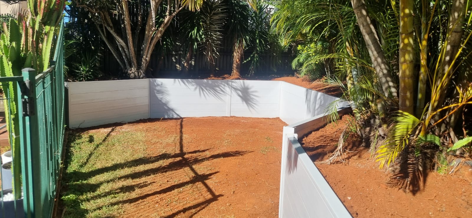Recent landscaping project portfolio Capalaba
