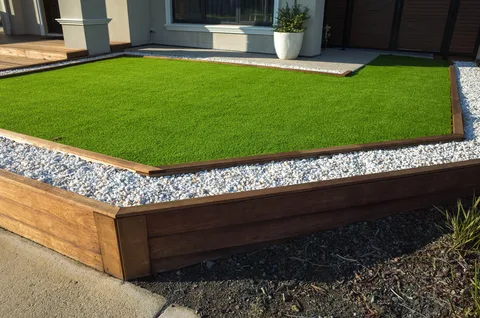 Premium artificial turf installation in Capalaba backyard